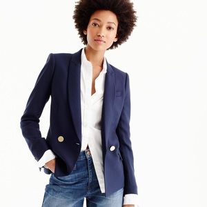 J Crew Dover Blazer in Navy